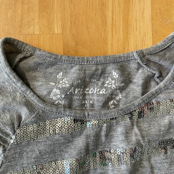 Girls Shirts Bundle of 5 Spotted Zebra Arizona Jean Company Small 6/6X/7 G/EUC - Picture 8 of 12